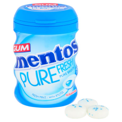 Mentos freshmint chewing gum 35 pieces - British product