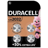 Argos Duracell 2032 Lithium Coin Batteries 3V (CR2032) Pack of 4- Buy online at McGrocer