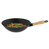 Argos Home non-stick carbon steel wok 30cm - British product