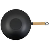 Argos Home non-stick carbon steel wok 30cm - British product