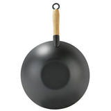 Argos Home non-stick carbon steel wok 30cm - British product