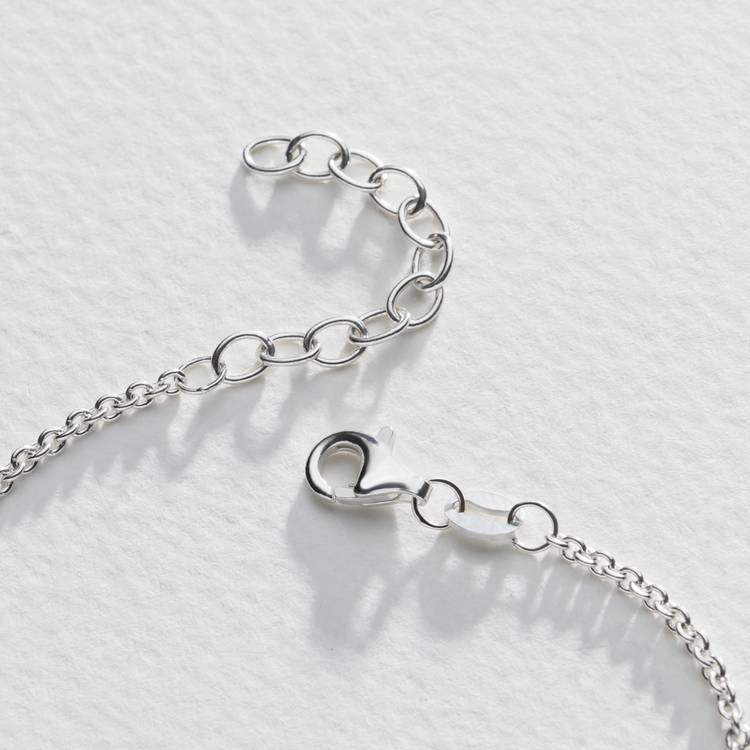 Revere sterling silver two hearts hug bracelet UK version