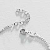 Revere sterling silver two hearts hug bracelet UK version