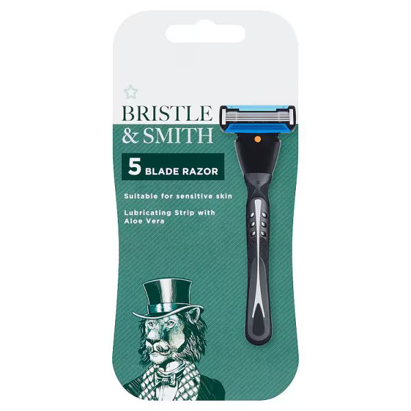 Bristle & Smith Five Blade Razor - British product