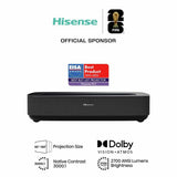 Hisense PL2 4K ultra short throw laser projector, imported from the UK