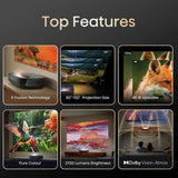 Hisense PL2 4K ultra short throw laser projector, imported from the UK