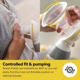 Medela Freestyle Mini Classic single breast pump, UK version