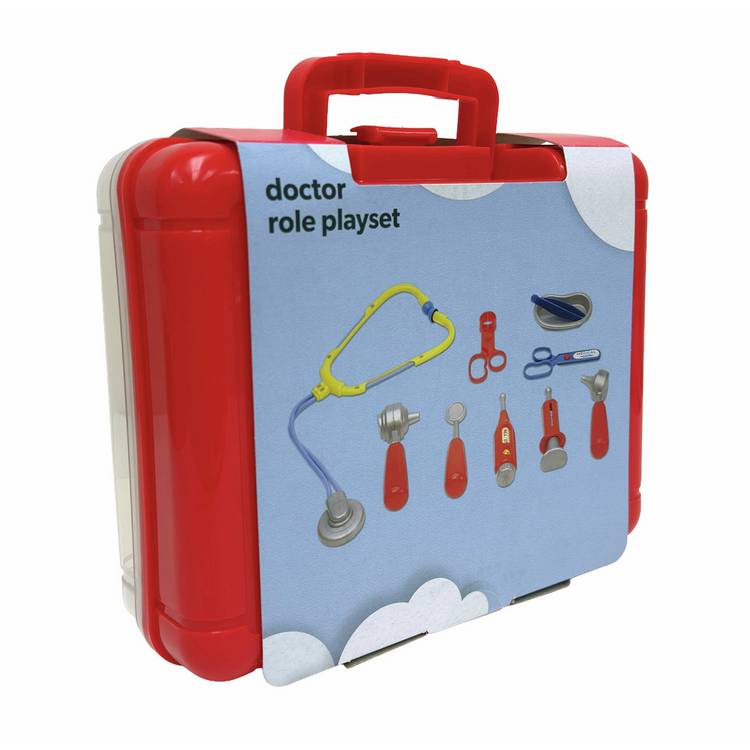 Chad Valley doctor set role play 10 accessories, UK version