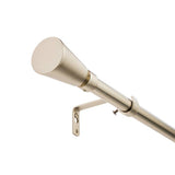 Argos Home extendable satin nickel curtain pole with trumpet finials, UK version