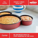 Prestige Disney Mickey bakeware set 5 piece - British product