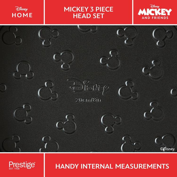 Prestige Disney Mickey bakeware set 5 piece - British product