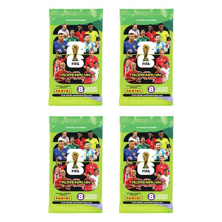 Panini Adrenalyn XL FIFA World Cup 2026 trading card tin - British product
