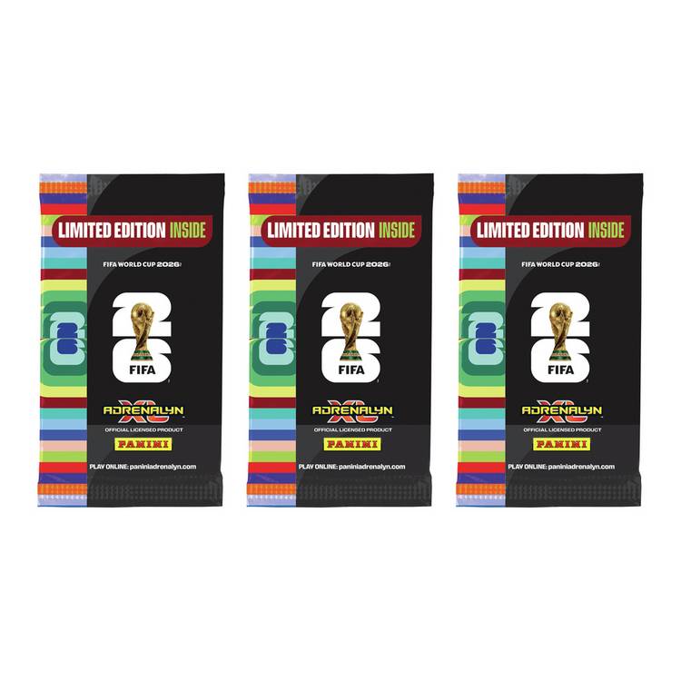 Panini Adrenalyn XL FIFA World Cup 2026 trading card tin - British product