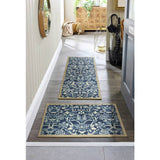 My Mat Heritage Blue runner 50x150cm (British brand)