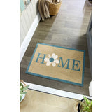 My Mat flower home green doormat 50x75cm, imported from the UK