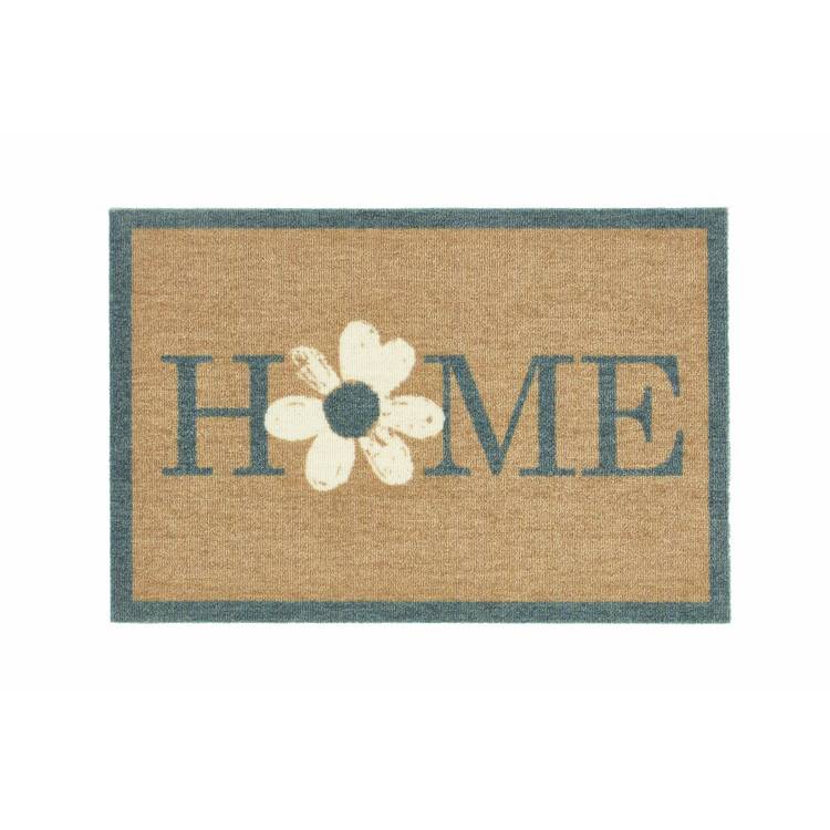 My Mat flower home green doormat 50x75cm, imported from the UK