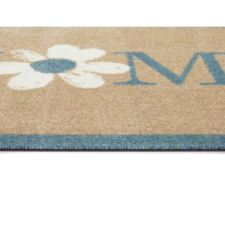 My Mat flower home green doormat 50x75cm, imported from the UK