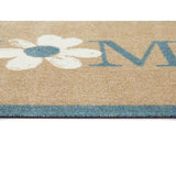 My Mat flower home green doormat 50x75cm, imported from the UK