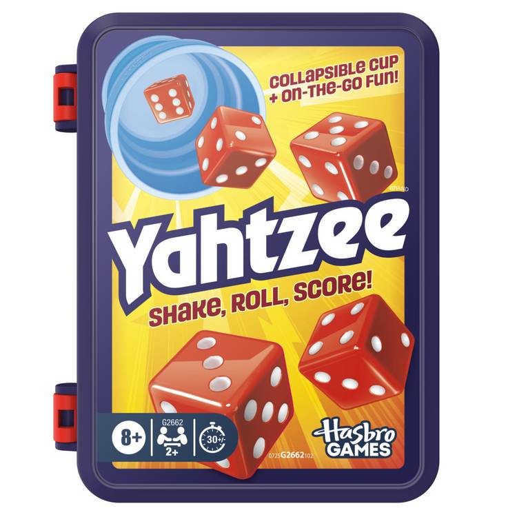 Yahtzee dice game, imported from the UK