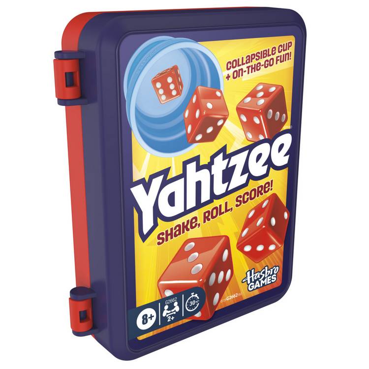 Yahtzee dice game, imported from the UK