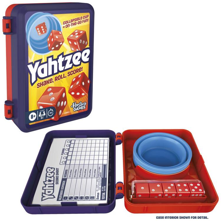 Yahtzee dice game, imported from the UK