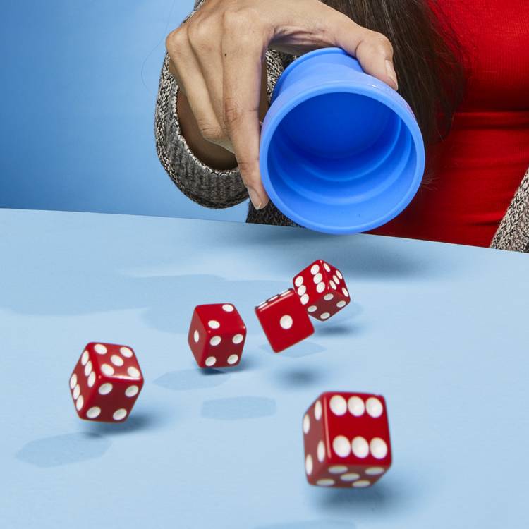 Yahtzee dice game, imported from the UK