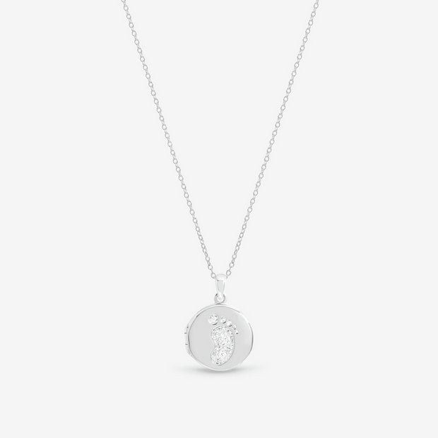Inicio silver plated locket necklace, UK version