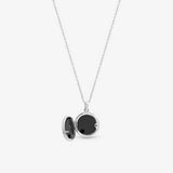 Inicio silver plated locket necklace, UK version