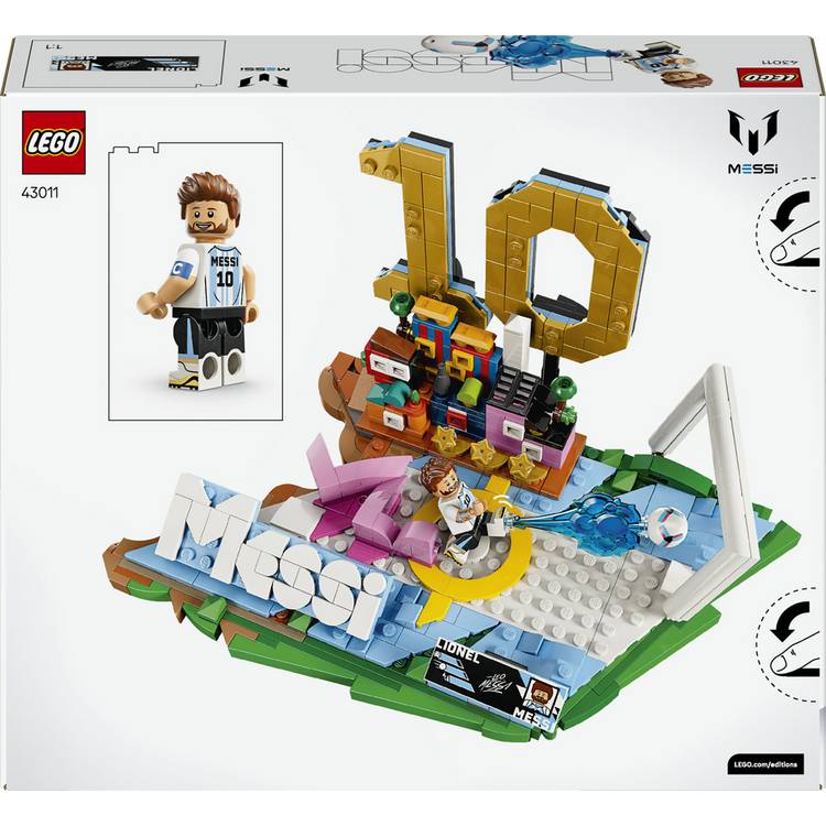 LEGO Lionel Messi Football Highlights set 43011, UK version