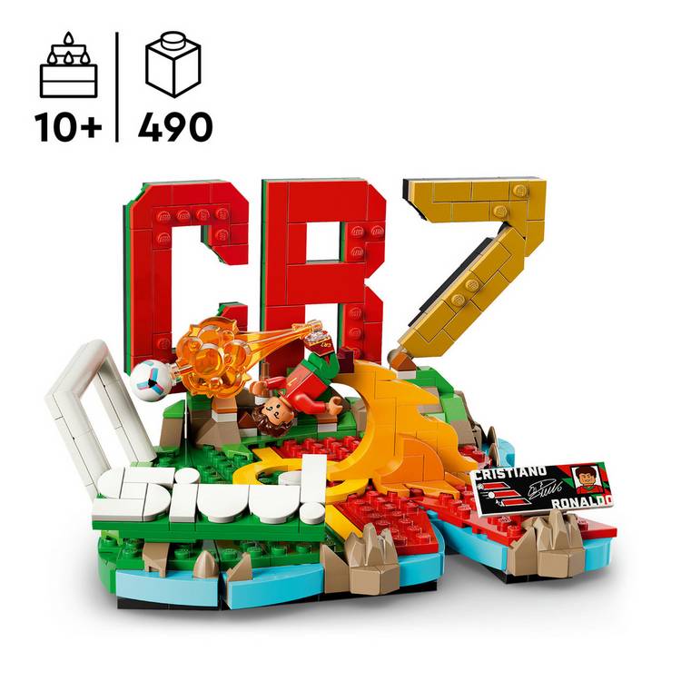 LEGO building set Cristiano Ronaldo Football Highlights 490 pieces (British brand)
