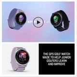 Garmin GPS golf smartwatch Lilac 43mm - British product