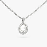 Revere sterling silver pearl pendant necklace 18 inch - British product