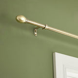 Argos Home antique brass extendable curtain pole 165-300cm, imported from the UK