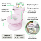 Ingenuity My Size Potty Pro pink, imported from the UK