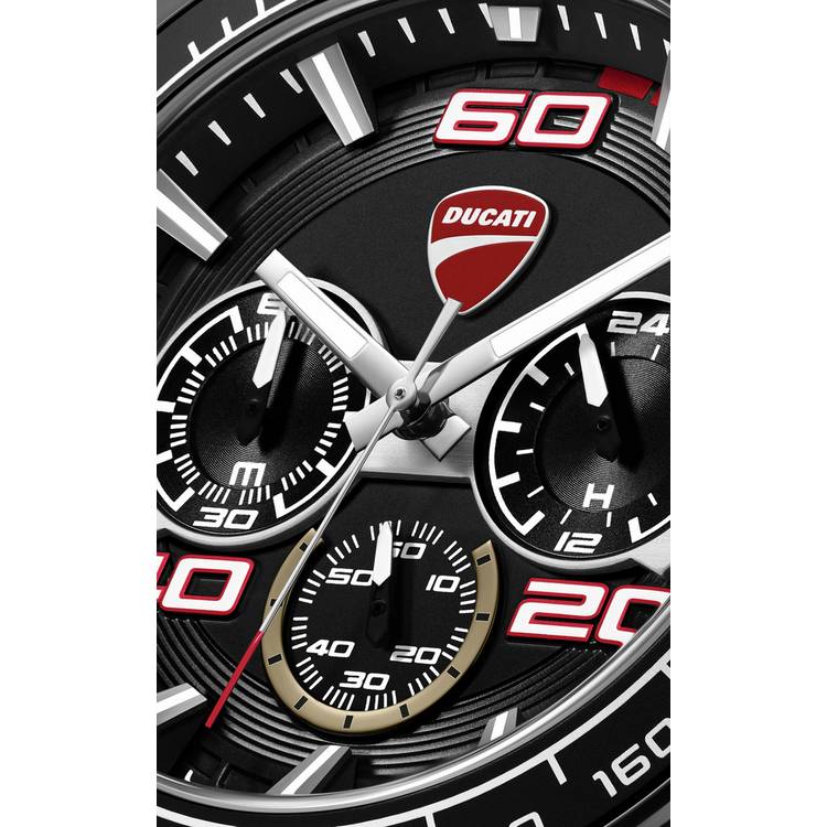 Ducati Extreme Sports red silicone strap watch 44mm - British product