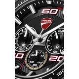 Ducati Extreme Sports red silicone strap watch 44mm - British product