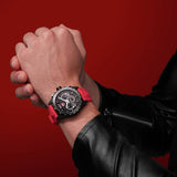 Ducati Extreme Sports red silicone strap watch 44mm - British product