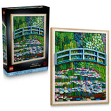 LEGO Art Claude Monet bridge building set 31220, UK version