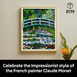 LEGO Art Claude Monet bridge building set 31220, UK version