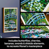 LEGO Art Claude Monet bridge building set 31220, UK version