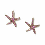 Argos Freedom Pink Crystal Starfish Stud Earrings- Buy online at McGrocer