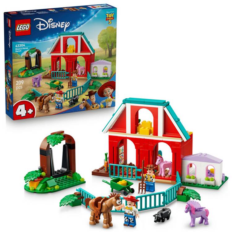 LEGO Toy Story Blaze's Horse Ranch building set 209 pieces (British brand)