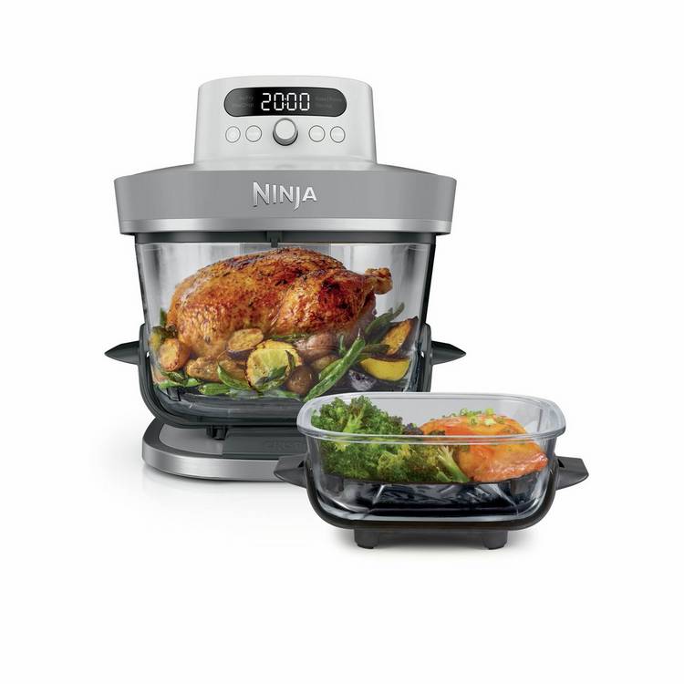 Ninja CRISPi PRO glass air fryer 5.7L - British product