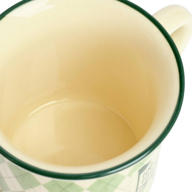 Argos Home green argyle mug and socks set, imported from the UK