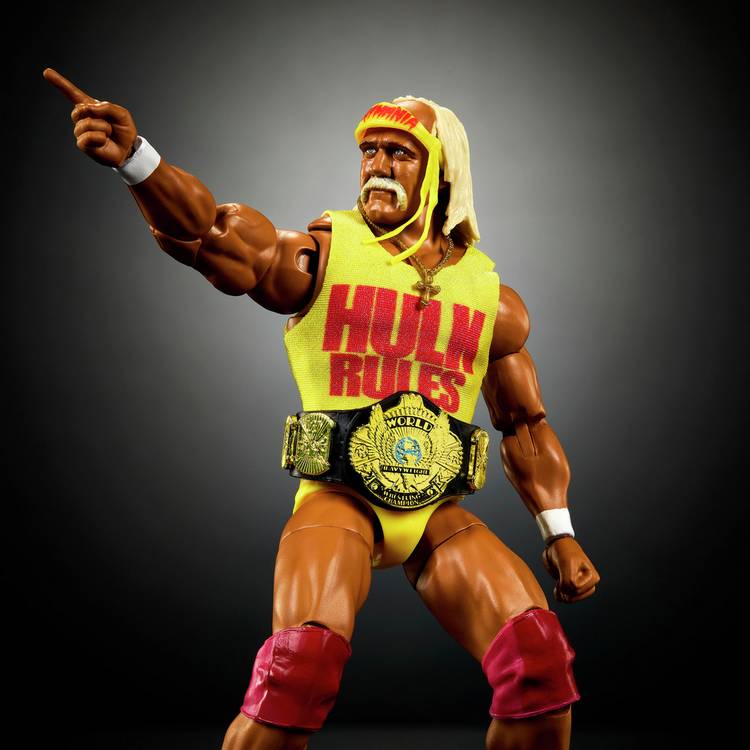 WWE Hulk Hogan Ultimate Edition action figure 6-inch, imported from the UK