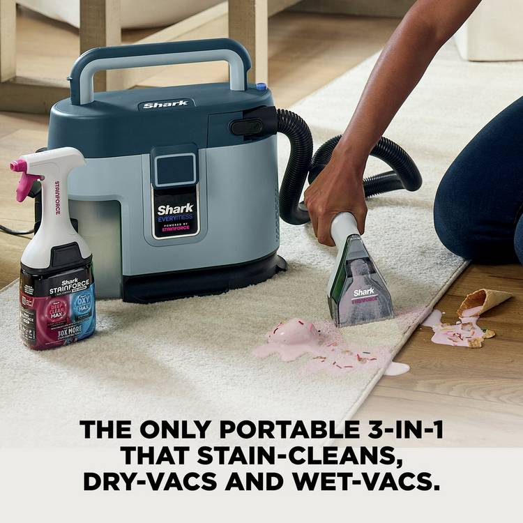 Shark portable 3-in-1 carpet cleaner - British product