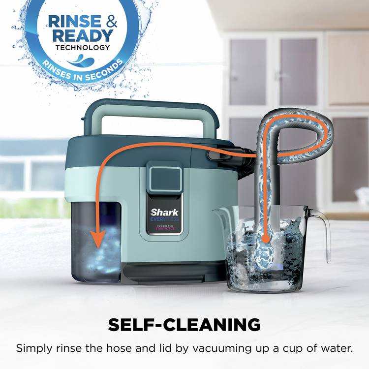 Shark portable 3-in-1 carpet cleaner - British product