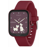 Argos Radley Berry Red Silicone Strap Calling Smart Watch- Buy online at McGrocer
