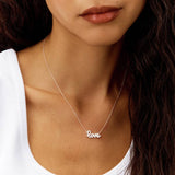 Revere sterling silver love pendant necklace 18 inch chain (British brand)
