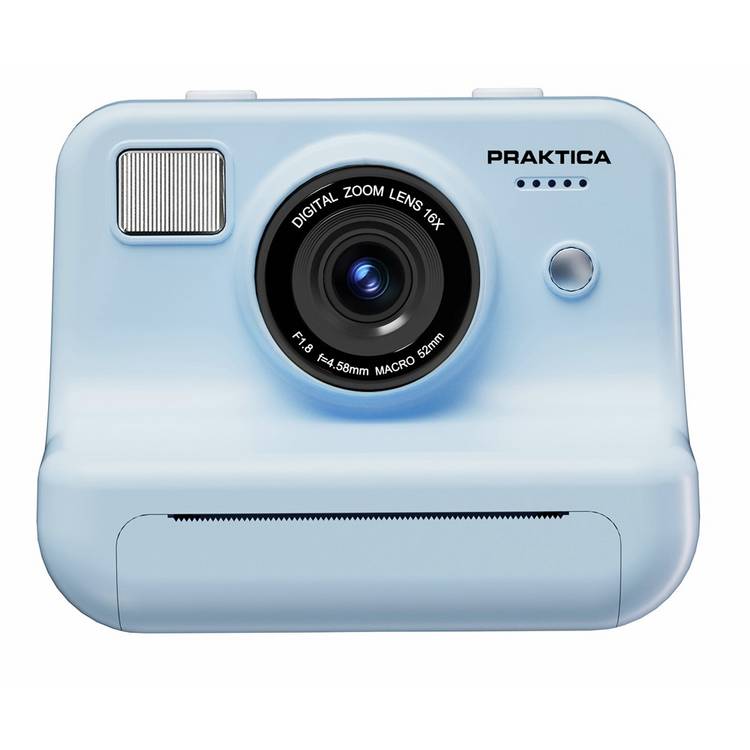 Praktika Snap & Stick kids camera blue, imported from the UK